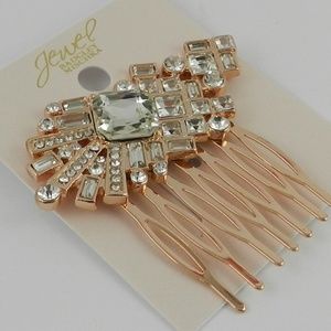 Jewel Badgley Mischka Crystal Hair Comb